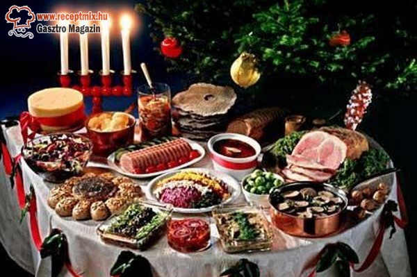 A karácsony jellegzetes ételei, étkezési szokásai