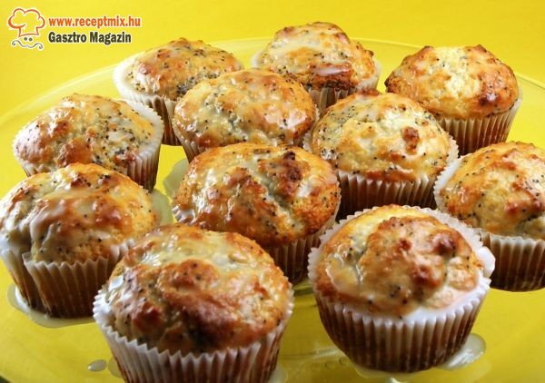 Mákos muffin