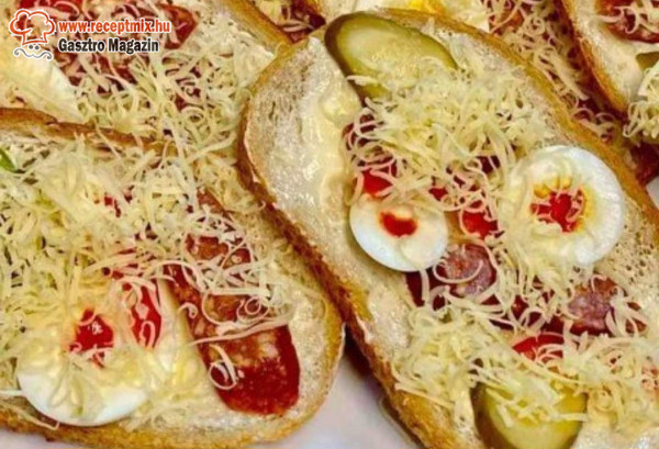 Retro melegszendvics