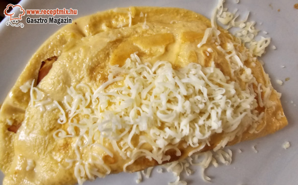 Tojásos - sajtos omlett