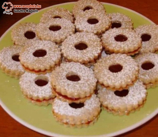 Linzer karika, lekvár