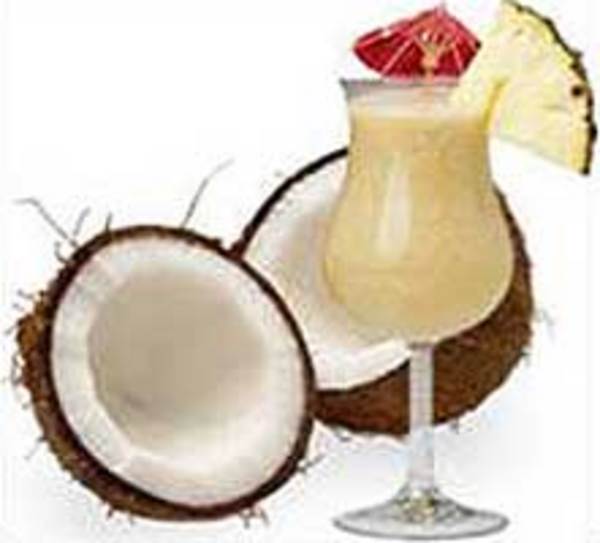 A finom pina colada!