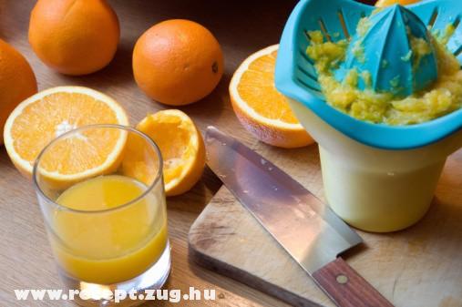 Így készül a narancslé