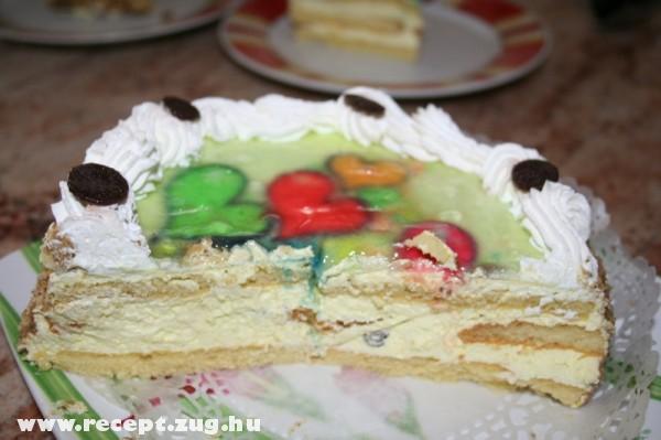 Szerelmes Valentin torta (oroszkrém torta, ami szülinapra is jó!)