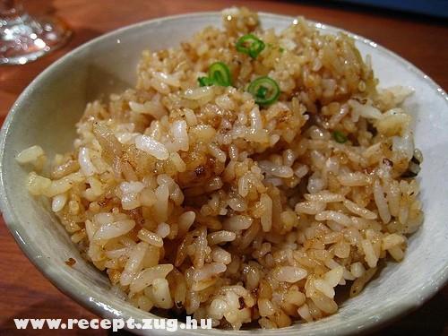 Fokhagymás rizs