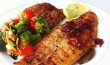 Grillezett hal, zöldségekkel