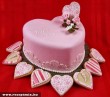 Szív alakú torta
