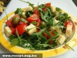 Rukkolás mediterrán saláta
