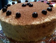 Tiramisu ízesítésű torta