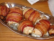 Baconös csirkemell Baconös csirkemell