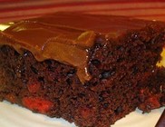 Csokis pite cseresznyésen Csokis pite cseresznyésen